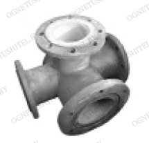 Пожарная подставка-тройник фланцевый ППТФ-200